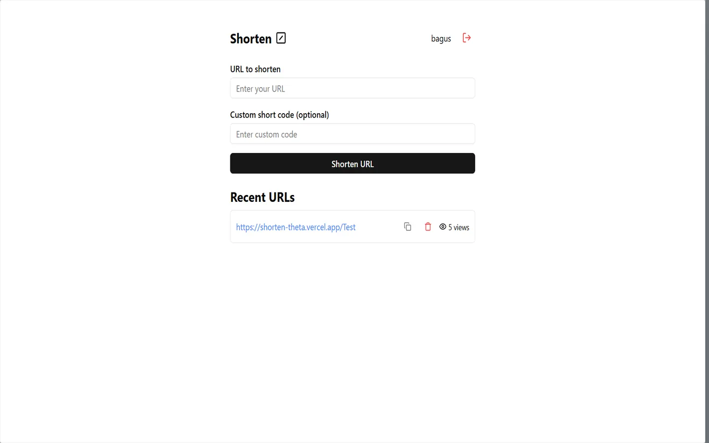 Url Shortener