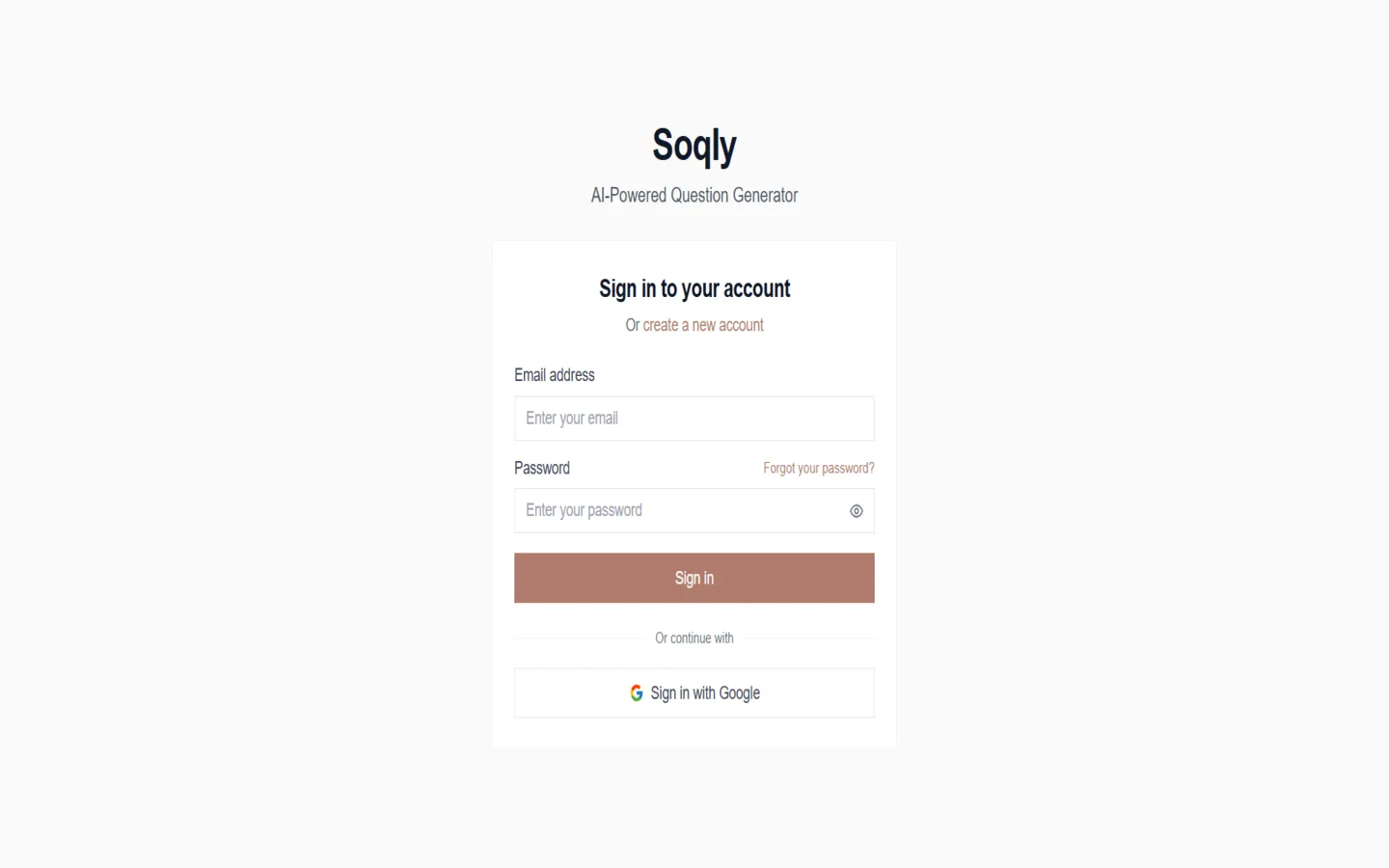 AI Question Generator